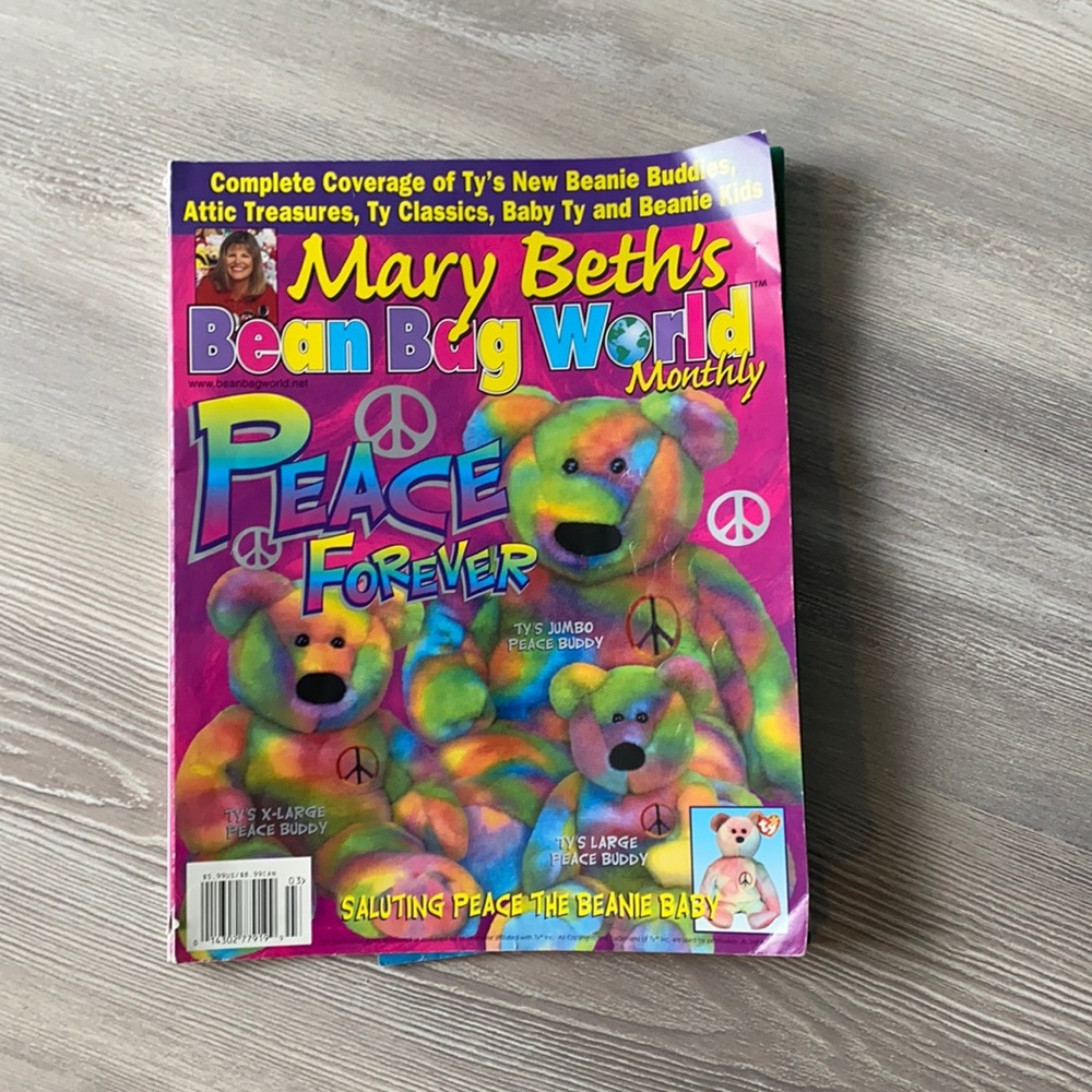 Mary Beth’s Bean Bag World - Peace Forever - vol . 3 No. 6 March 2000 Magazine